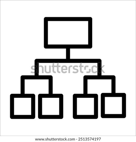 Simple Load Balancer vector icon design