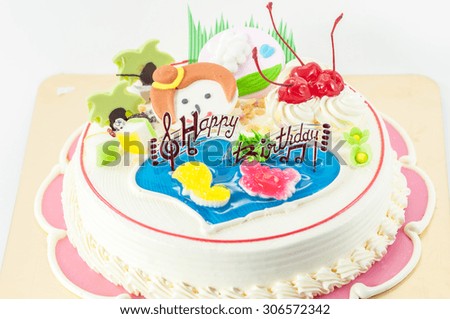 happy birth day cake