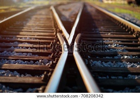 Similar – On the right track