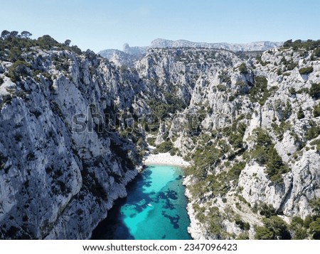 Similar – Image, Stock Photo Marseille / Calanque du Sugiton again