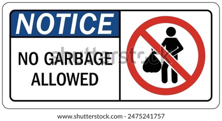 Dumpster warning sign and labels