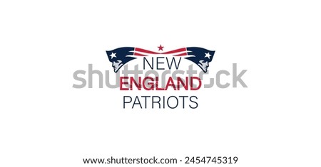 A Closer Look at the New England Patriots Striking Illustration Design