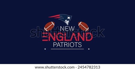 The New England Patriots Impressive Illustration Style