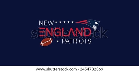 The New England Patriots Captivating Illustration Design