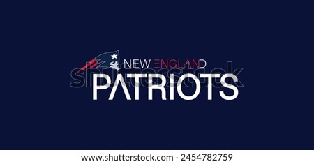 Artistic of the New England Patriots' Design