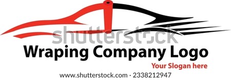 Car wraping company logo design