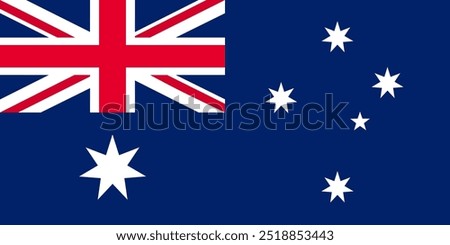 The national flag of Australia is based on the British Blue Ensign—a blue field with the Union Jack in the upper hoist quarter—augmented with a large white seven-pointed star