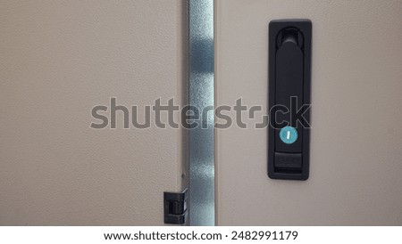 Similar – Image, Stock Photo box Lockbox Key Keyhole