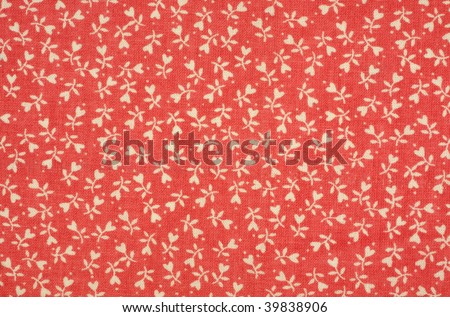 Small floral print