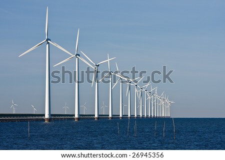 Dutch Power, wind-turbines in the sea