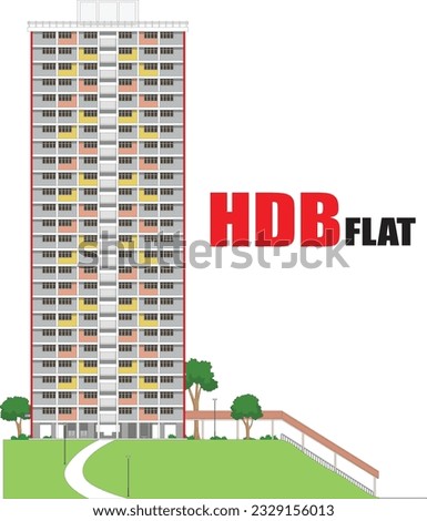 HDB flat is an affordable form of public housing in Singapore. They are well-designed with basic amenities and come in various sizes, located in different residential estates across the island.