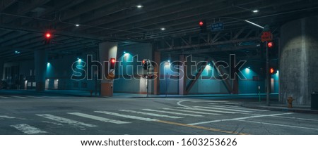 Similar – Image, Stock Photo No parking Los Angeles