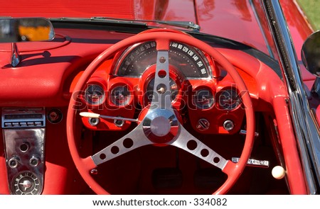 Red Car Dash