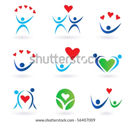 Love, relationship and community icons. Vector pack of love, relationship, community and family icons for websites and magazines.