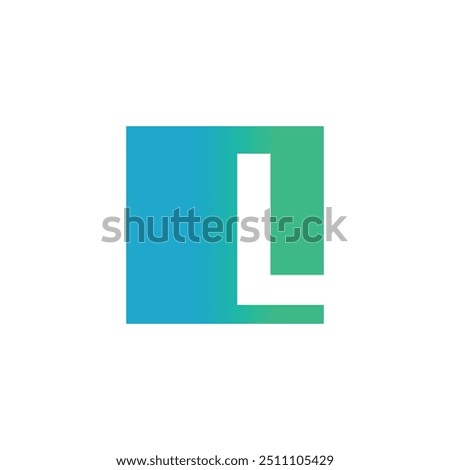 Letter L logo design vector with universal form and creative idea icon