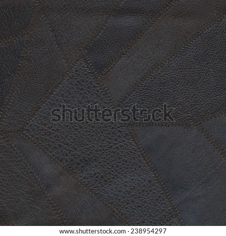 Patch genuine leather
