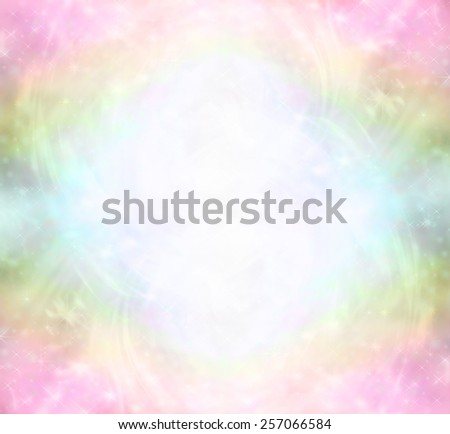Ethereal Rainbow Healing Light Energy Field    Ethereal Rainbow colored background with sparkles and swirls depicting a Healing Light Energy Field