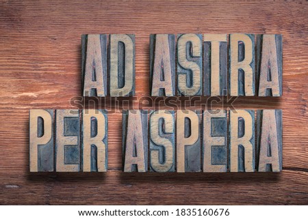 Similar – Foto Bild per aspera ad astra Tunnel