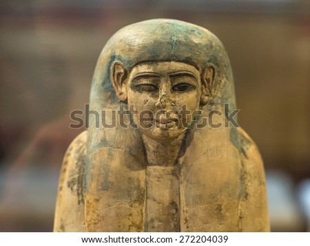 small historical  sculpture from ancient Egypt