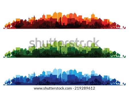 over print cityscapes