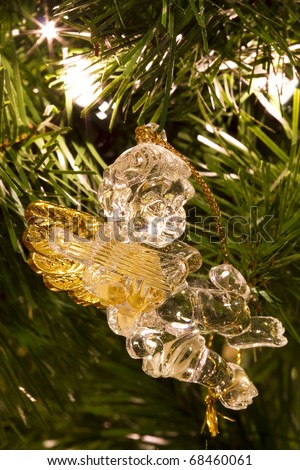 Crystal Angel Ornament