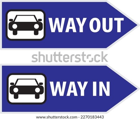 Car park directional signages vector eps, car park available, parking directions
