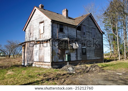 A deserted house