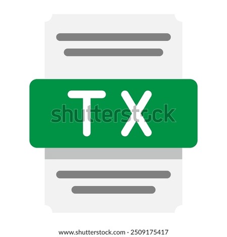 Thmx spreadsheet document file icons flat icon, suitable for website, ui and mobile app. vector illustration.