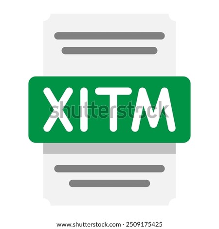 Xltm spreadsheet icon collection for business flat icons, suitable for website, ui and mobile app. vector illustration.