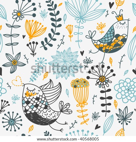 Vector Floral Art : Vector Flower Patterns Background - Wallcoo.net