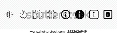 info icon, Information icon set. Vector set of information flat icons. Information sign icon set illustration. about us sign and symbol. question mark icon, Information vector icons. 