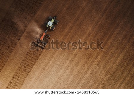 Similar – Image, Stock Photo Grain field from above