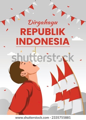 Happy Independence Day of Indonesia, 17 August 1945.
'Lomba Kerupuk'