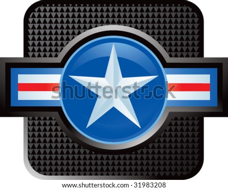 air force symbol on web button