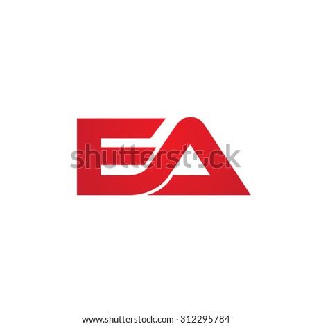 EA company linked letter logo