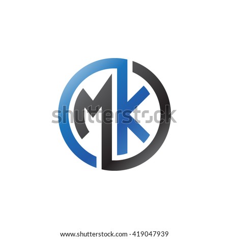 MK logo Free Vector / 4Vector