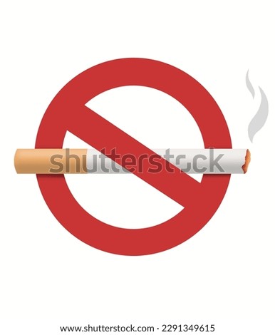 no smoking day, no smoking icon illustration