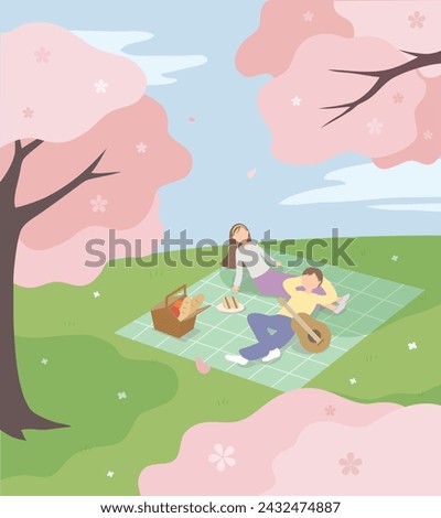 Similar – Image, Stock Photo Anonymous gardener with spring flowers at table