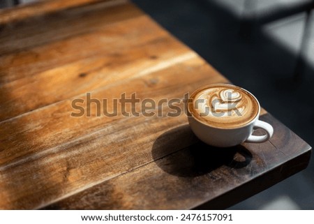 Similar – Image, Stock Photo Heart on wood ❤️ Love