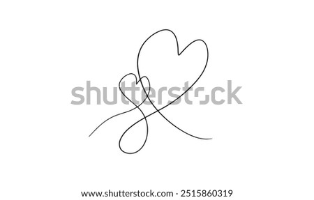 Love heart shape symbol vector illustration happy valentine day romance abstract icon object element gift 14 fourteen dat february month gift card banner poster passion wedding drawing greeting doodle