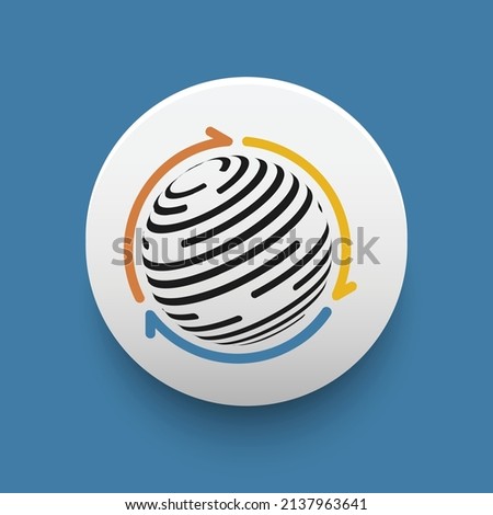 Blockchain based secure Cryptocurrency coin Factom (FCT) icon isolated on colored background. Digital virtual money tokens. Decentralized finance technology illustration. Altcoin Vector logos.