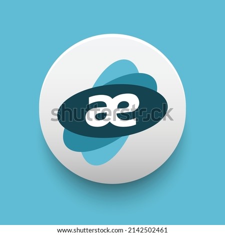 Blockchain based secure Cryptocurrency coin Aeon (AEON) icon isolated on colored background. Digital virtual money tokens. Decentralized finance technology illustration. Altcoin Vector logos.
