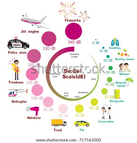 The Decibel Scale sound level