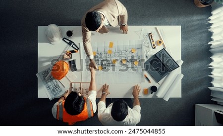 Similar – Image, Stock Photo Construction work in the garden