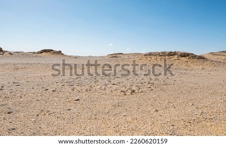 Similar – Foto Bild Sanddüne in trockener Wüste