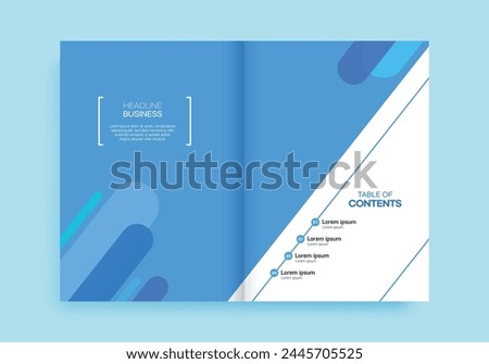 Brochure Table of Contents Template