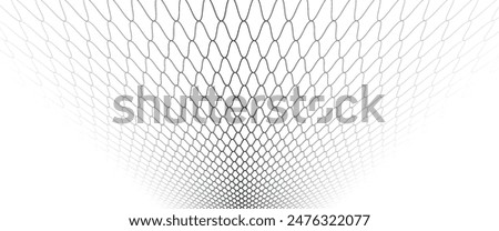 Mesh texture for fishing nets. Seamless pattern for sportswear or soccer goal, volleyball net, basketball hoop, hockey, athletics. Abstract net background for sports