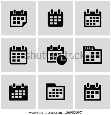 Calendar icons