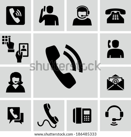 Phone calling icons 