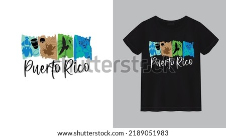 Puerto Rican Icons. Puerto Rican icons. Music, Fauna and Flora. You will get two designs in the same file, one for white t-shirts and one for black t-shirts.